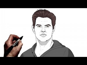 How To Draw Emmett Cullen | Step By Step | Twilight
