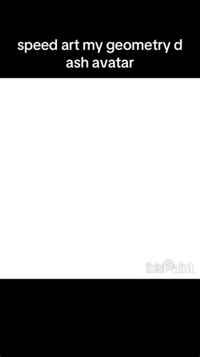 Speed Art: Creating My Geometry Dash Avatar