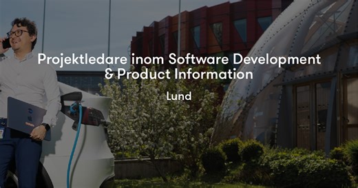 Projektledare inom Software Development & Product Information | Etteplan