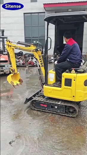 China Sitense Crawler Micro Excavator for Sale #rotarytiller #tractor #minitractor #cultivator #farm