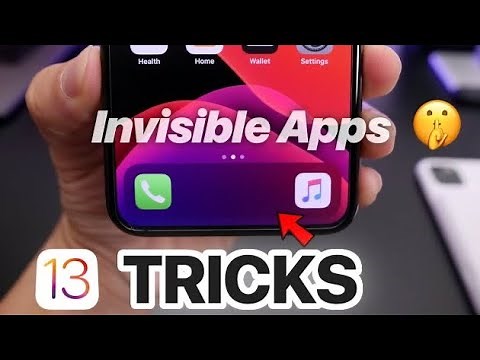 Make Apps & Folders invisible - iPhone SECRET HACKS You MUST TRY! #3