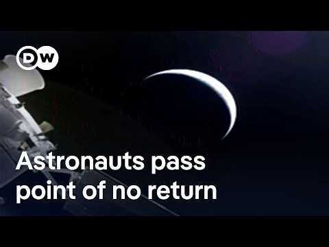 Artemis II astronauts leave Earth’s orbit and blast toward moon | DW News
