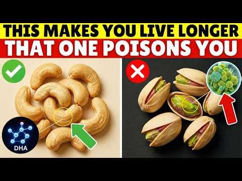 Over 70? 4 WORST Nuts You Should NEVER Touch and 4 You NEED to Eat Daily! | Senior Health Tips