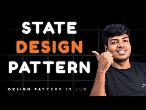 State Design Pattern Explained | Real World Example, Code Walkthrough, State vs Strategy | LLD