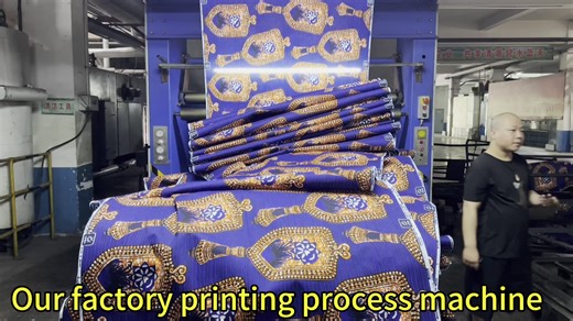 African Real Wax Prints Fabric High Quality Guaranteed Veritable 100% Cotton Soft Super Pagne Wax Design 6 Yards Africa Cloth