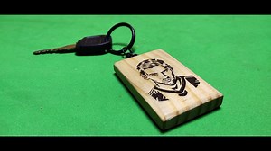 Make Messi photo key ring