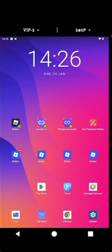Tutorial Split 4 Layar di A12 Server Hongkong