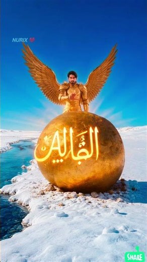 Golden Warrior & The Holy Quran 🕊️#IslamicShorts#Quran#Alhamdulillah#IslamicVideo#Muslim#Allah #wotw