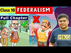 Federalism | Class 10 Civics Chapter 2 | Class 10 Civics | federalism Full Chapter