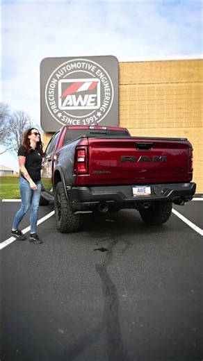🔊 Now playing: AWE's 0FG Exhaust for the '25+ Dodge RAM Rebel 3.0TT
