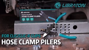 LIBRATON CV Boot Clamp Pliers, Clic & Clic-R Hose Clamp Pliers, 7 Inches Heavy Duty Clamp Tool with Spring-Loaded for Quick Removal & Installation, Clic-R Collar Tool for Car Auto Maintenance