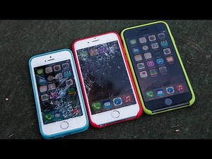iPhone 6 Drop Test With Apple Cases!