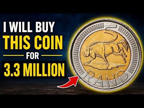 TOP 4 Most Valuable 2018 South African 5 Rand Coins | Rare Coins Worth Thousands?