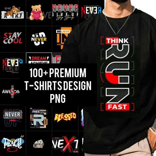 100  Png Premium T-shirt Designs, Streetwear Designs Featuring Motivational, Pop Culture Art, and High-end Urban Graphic Styles." - Etsy