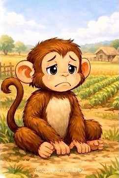 वफादार बंदर 🐒 ❤️❤️