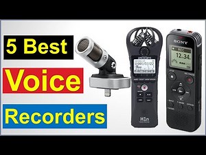 ✅✅The best voice recorders of 2024 review