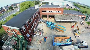 How to build a fire station...in just two minutes! 😱 This time lapse shows the construction of the new Barnsley fire station (and demolition of the old one) from start to finish. We're really proud that our fantastic firefighters began responding from the new station earlier this week. We're also proud of a great new building which will serve the people of South Yorkshire for many years to come. | South Yorkshire Fire & Rescue
