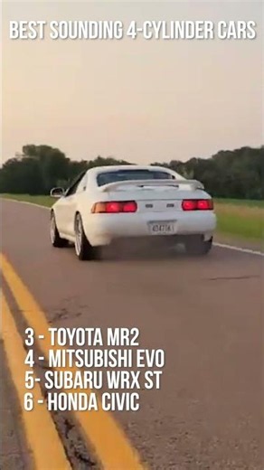 Top 5 Best Sounding 4 Cylinder Cars