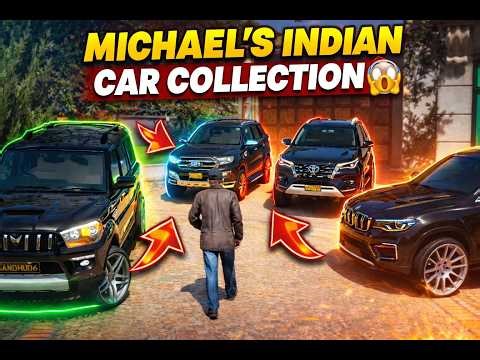 GTA V Ultimate Indian Car Mods Showcase | House Parking Tour #ModifiedCars #IndianCars #carmods