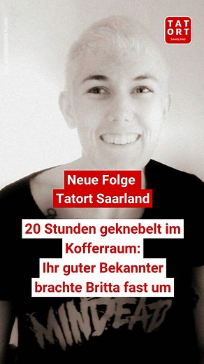 Es hätte nicht viel gefehlt, dann wäre Britta S. heute nicht mehr am Leben: Als Studentin wurde sie von einem Bekannten gewürgt, vergewaltigt und dann geknebelt in einen Kofferraum verfrachtet. Es folgte ein 20-stündiges Martyrium, das sie überlebte, doch nicht ohne Folgen. https://www.saarbruecker-zeitung.de/saarland/podcast/tatort-saarland-ihr-guter-bekannter-brachte-britta-fast-um_aid-138346271 | Tatort Saarland