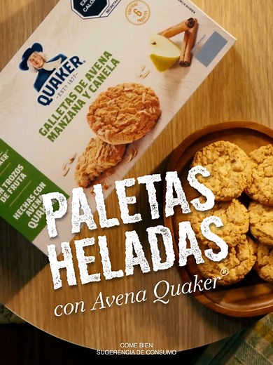 Paletas Heladas de Plátano y Avena Quaker®: ¡Un Sabor 10/10!