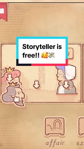 Storyteller is free if you have a Netflix membership 😊 and just in time because they just added more chapters to the game 📚 #NetflixGames #StorytellerGame #cozygames #whattoplay #cozygaming #cozygamer #gamingtok #wholesomegames #freegame #cozymobilegames #cozymobilegame #casualgames #gamingontiktok #cozyvibes #newgames #cozyteagames #indiegames #indiegame #puzzlegame #relaxinggames