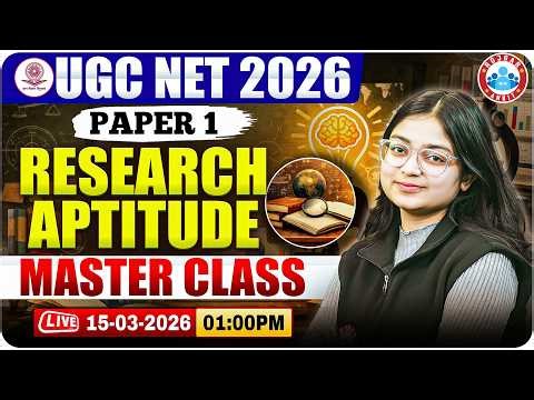 UGC NET Paper 1 Research Aptitude Master Class | Research Aptitude UGC NET Paper 1 By Priyanshi Mam