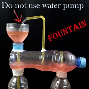 32K views · 230 reactions | DIY Desktop Fountain Without Electricity From Plastic Bottles | Rana Craft | Facebook