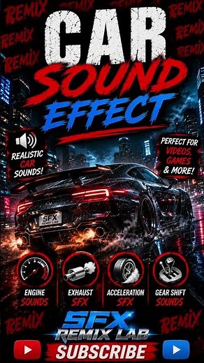 Car Driving Sound Effect | Vehicle SFX