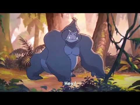 Tarzan 2 Uto And Kago Gets Scared of Tarzan