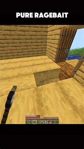 I Trolled Bro In Minecraft #youtubeshorts #shorts #minecraft