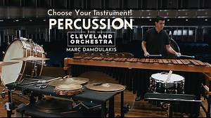 2.2K views · 37 reactions | There's never been a better time to learn an instrument! Watch as principal percussionist Marc Damoulakis introduces the wide variety of percussion instruments available to aspiring musicians. | The Cleveland Orchestra | Facebook