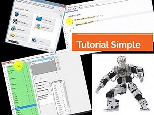 Roboplus task bioloid humanoid simple program tutorial