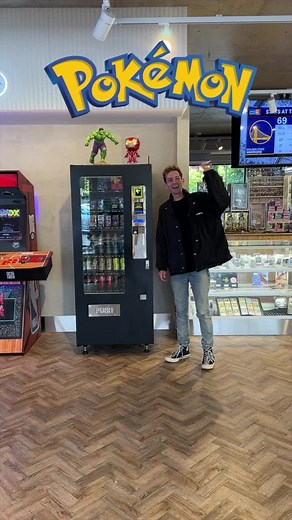 Exploring a Pokemon Card Vending Machine