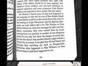 Code Talker, Chapter 19 Audio