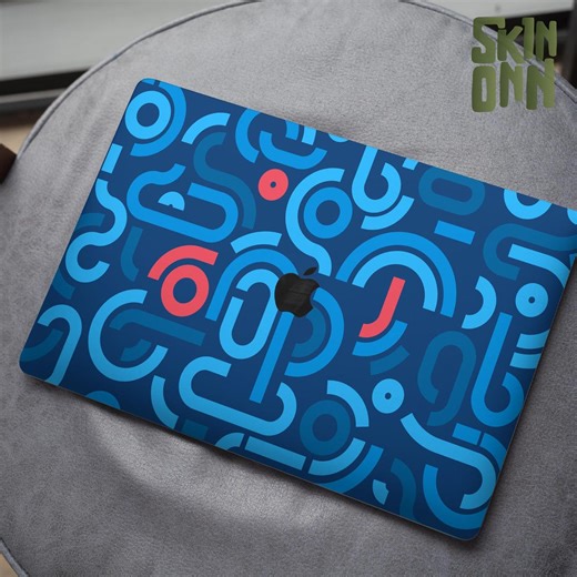 Abstract Art MacBook Skin – Vinyl Laptop Decal - Etsy UK
