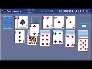 Solitaire Klondike online game for free