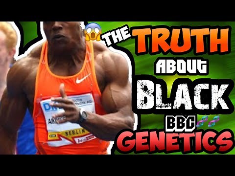 BLACK GENETICS - WHY DO THEY BUILD MUSCLE FASTER, RUN FASTER, AND JUMP HIGHER? THE SCIENCE EXPLAINS!
