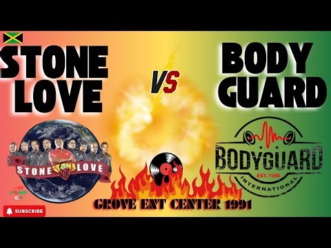 **Stone Love vs Body Guard Sound** @ the iconic Grove Entertainment Center in 1991! 🎶💥 'Love Side.