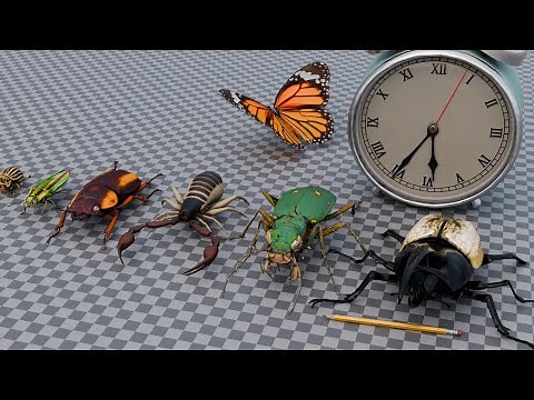 Insect 🦋 Size Comparison