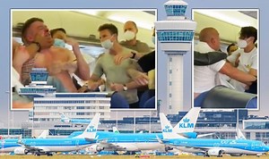 KLM: Brawl breaks out on board flight to Ibiza