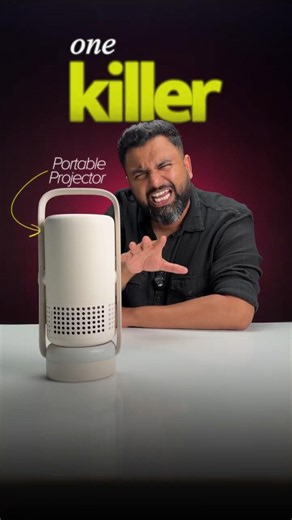 Portable Projector With One KILLER Feature!🫨