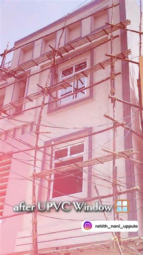 remove aluminium windows installation UPVC windows #upvc #upvc_windows #rohithnanivlogs
