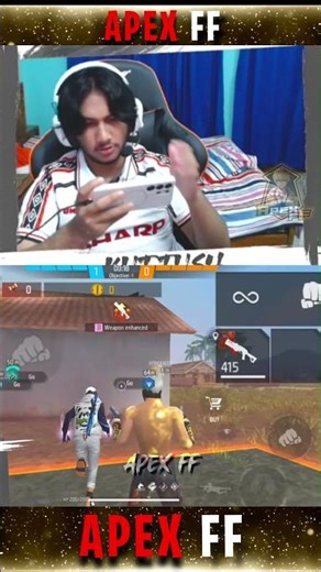 rhk Kuttush just cooked advanced gaming in just two words 🤫 #rhk #garenafreefire #freefireshorts