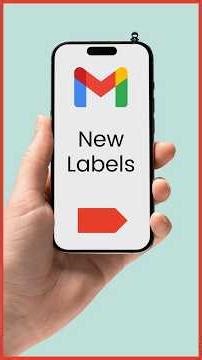 Create New Labels in Gmail Mobile App #android