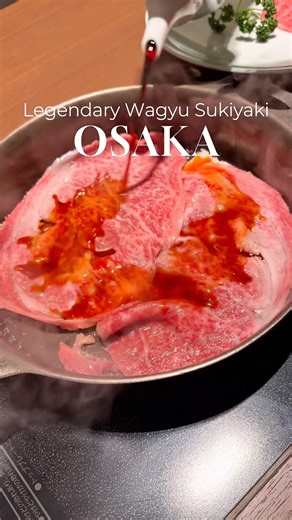 Established in 1869, this legendary wagyu sukiyaki restaurant!