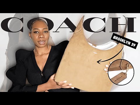 Is the COACH BROOKLYN SHOULDER BAG 39 Worth the Hype? COACH BROOKLYN UNBOXING & FIRST IMPRESSIONS