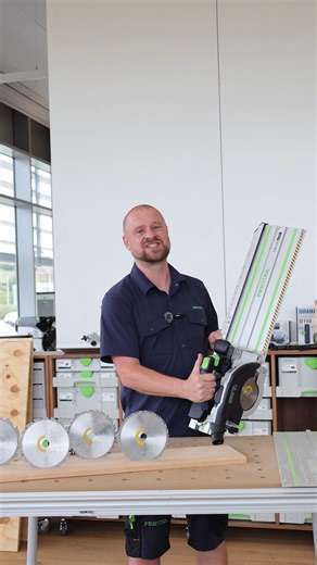Cut with confidence. Work with power. 💪⁣ The new Festool HKC 55 KEB is built for precision, safety, and mobility — whether you're on the roof or in the workshop.⁣ ✅ 18V brushless EC-TEC motor⁣ ✅ KickbackStop for safer cuts⁣ ✅ Ultra-thin 1.6 mm saw blades for longer battery life⁣ ✅ Mobile mitre saw system with FSK guide rail⁣ ⁣ Available at your local dealer from next week 👌🌟⁣ ⁣ #festoolireland #festoolfan #cordless #powertools #circularsaw #woodwork #constructionsite | Festool