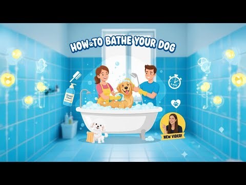 Dog bathing Tips 🐶