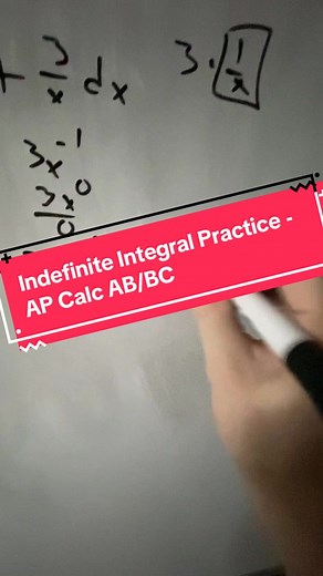 Indefinite Integral Practice for AP Calculus Students